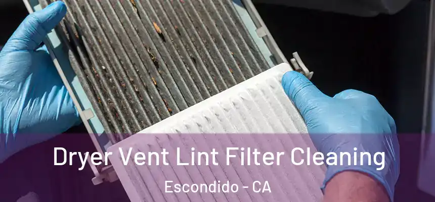 Dryer Vent Lint Filter Cleaning Escondido - CA